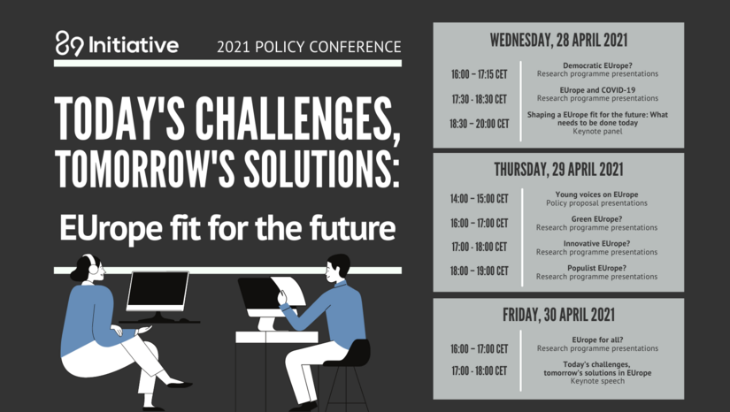 Today’s challenges, tomorrow’s solutions: EUrope fit for the future - 89 Initiative